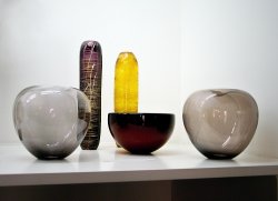 Exponát Ajeto Glass Art Museum, sponzora Novoborské šachové Corridy - foto Vladimír Jagr