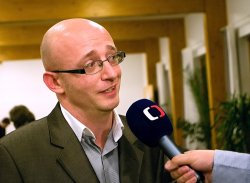 Ředitel turnaje a generální sekretář svazu v rozhovoru pro ČT  (foto: Vladimír Jagr)