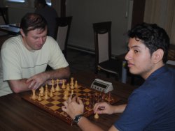 Na snímke víťazi – vľavo Ovsejevič, vpravo Martínez Alcántara 