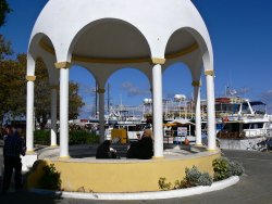 Dámy pochutnávající si na kukuřici