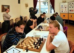 GM Martin Petr a GM Viktor Láznička