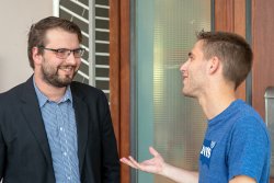 Tadeáš a Nitzan žijí partií i po jejím skončení